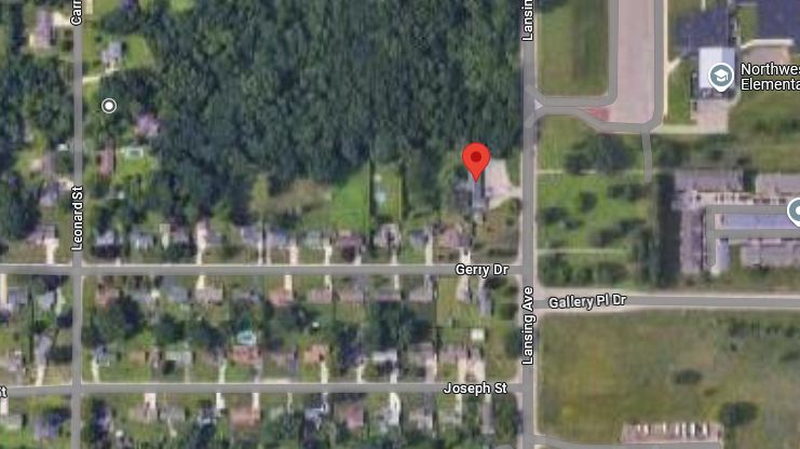 Viking Motel - Street Map (newer photo)